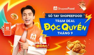  Bùng nổ ưu đãi độc quyền: Khám phá ngay “Sổ tay trạm deal” chỉ có tại ShopeeFood!